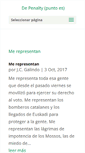 Mobile Screenshot of depenalty.es